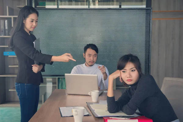 Bored business people and sleeping resting on workplace during work meeting, concept of exhausted businesspeople bored sleep tired.