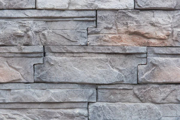 Modern Slate Stone Arkaplanı Tuğla Duvarı Tasarım Için Yüzeye Çıktı — Stok fotoğraf