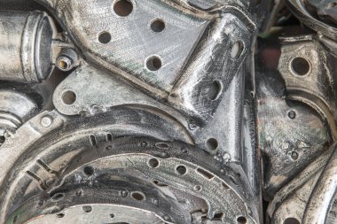 Robot mekanik somunlar arka plan için kilitler.