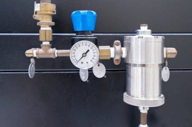 Denetim birimi için oksijen ve basınç için oksijen hipoksi için sabırlı, tıbbi ekipman için vücuda oksijen nefes tarafından vermek.