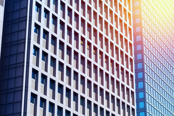 Edificio Oficinas Arquitectura Contemporánea Ciudad Concepto Perspectiva —  Fotos de Stock