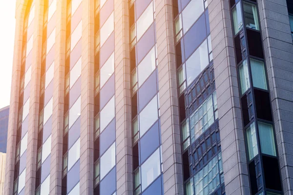 Zeitgenössische Architektur Bürogebäude Der Stadt Perspektivkonzept — Stockfoto