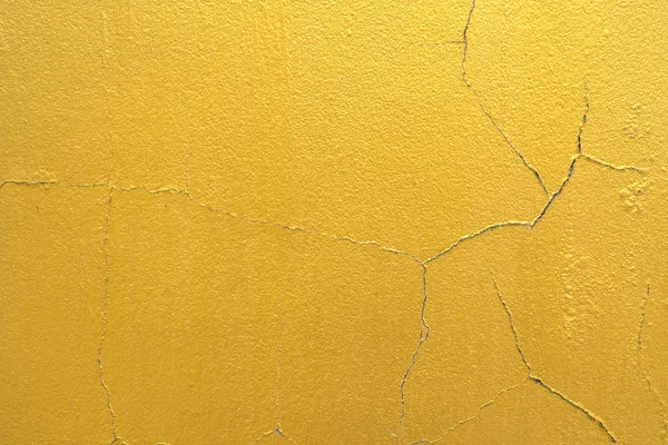 Cementu Pozadí Texturou Zlata Zdi — Stock fotografie