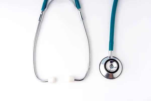 Stetoskop Dla Lekarza Opieki Medycznej Osób Sprawdzać Uzdrowienie Chorych Szpitalu — Zdjęcie stockowe