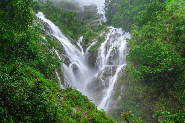 Pitugro Waterval Wordt Vaak Hartvormige Watervallen Genoemd Umphang Thailand — Stockfoto