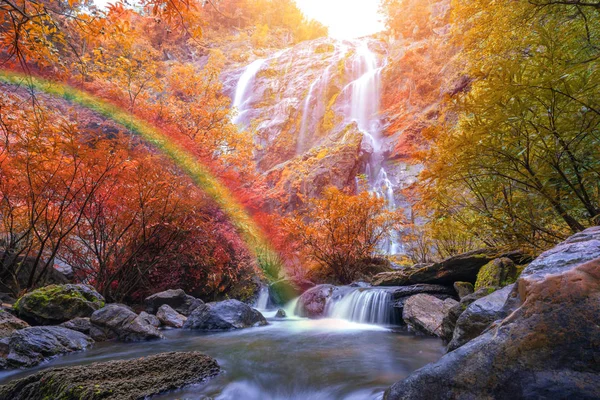 Khlong Lan Waterfall Beautiful Waterfalls Rain Forest Jungle Thailand — Stock Photo, Image