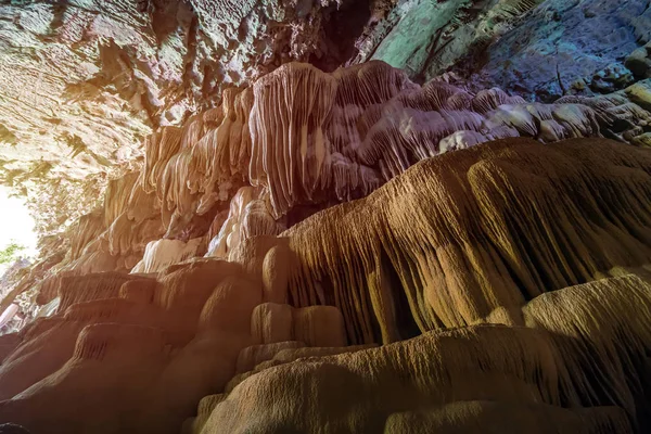 Paisaje Cueva Nok Nang Aen Parque Nacional Lam Khlong Ngu —  Fotos de Stock