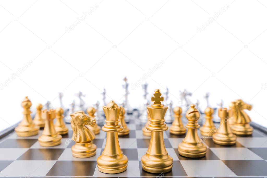 chess board game in competition play, Ideas business success con