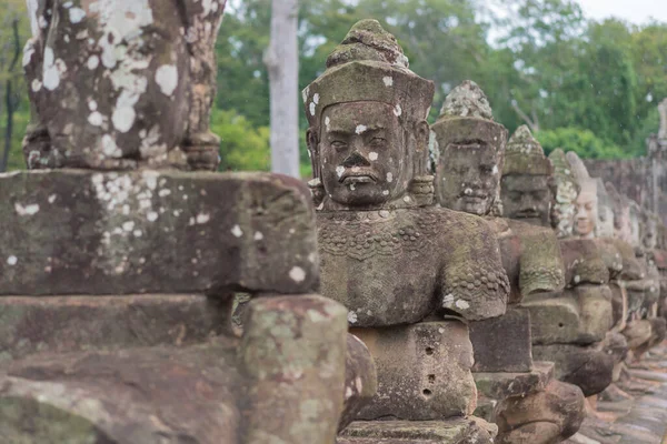 Die Burg Bayon Oder Der Khmer Tempel Prasat Bayon Angkor — Stockfoto