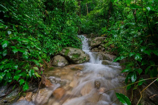 Pitugro Waterfall Often Called Heart Shaped Waterfalls Umphang Thailand — Stock Photo, Image