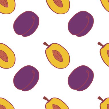 Erik meyve dikişsiz desen