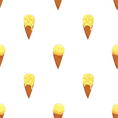 Limon dondurma seamless modeli