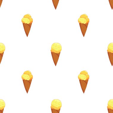 Limon dondurma seamless modeli
