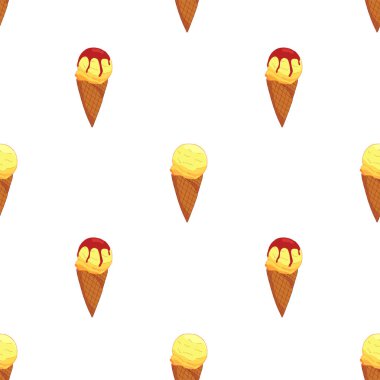 Limon dondurma seamless modeli