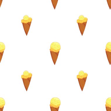 Limon dondurma seamless modeli