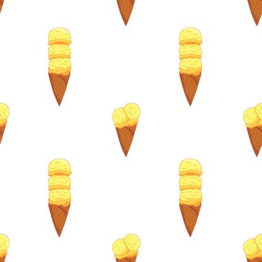Limon dondurma seamless modeli