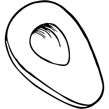 Anahat meyve avokado.