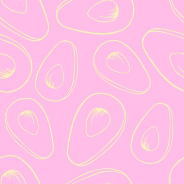 Avokado hattı Dikişsiz desen