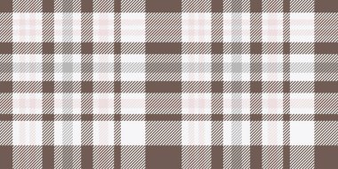 Yumuşak, nötr tonlara sahip pürüzsüz kahverengi, gri ve pembe ekose desenli modern tekstil, zarif dekor ve minimalist tasarımlar için mükemmel..