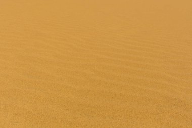 Namib çölünde kumul yakın çekim kum doku