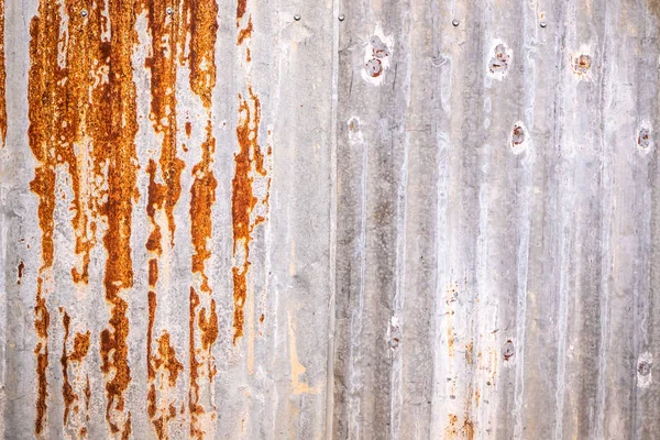Textura de zinco, fundo de zinco, fundo de papel de parede de ferrugem de zinco para materiais de design — Fotografia de Stock