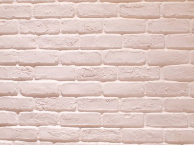 Modern beyaz tuğla duvar dokusu arkaplanı
