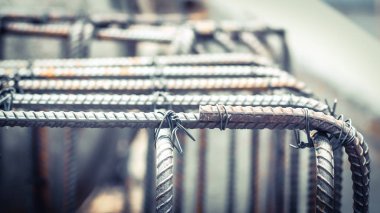 Dowel bar Çelik takviye yapı temel çerçeve yeraltı inşaatı için.