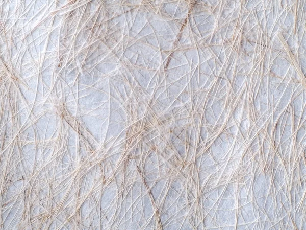 Sraženin z ručně zhotovit texturové textilní vlákniny pozadí s listovou — Stock fotografie