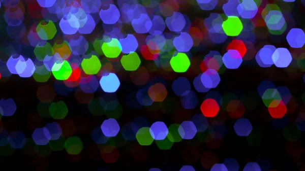 Bokeh colorido luz fundo abstrato — Fotografia de Stock