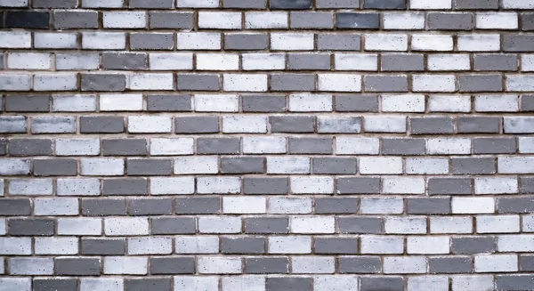 Old White Grey Pattern Brick Wall Texture Background — Stock Photo, Image