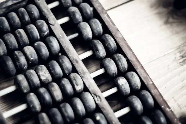 Eski abaküs. Geleneksel Çince hesap makinesi. Resim finansal konsept tasarımı.