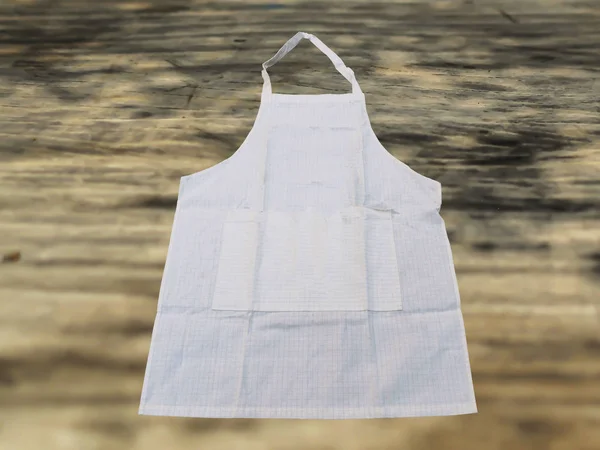 White apron Mock-up.clean apron. Vintage restaurant identity moc