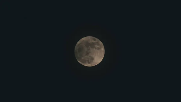 Tło Halloween Full Moon Ciemny Chmura Nocy — Zdjęcie stockowe