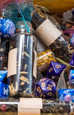 oyun için renkli zar