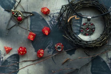 oyun için renkli zar