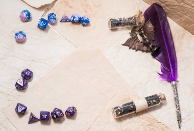 oyun için renkli zar