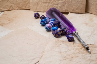 oyun için renkli zar