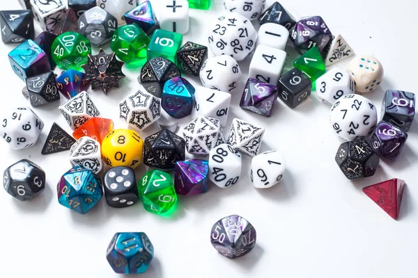 Colored Dice Game — Stock Photo, Image