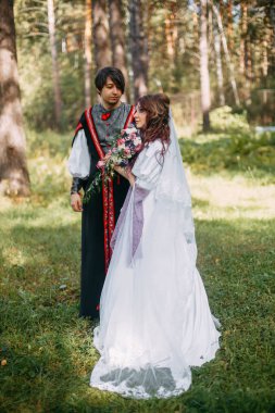 Peri masalı düğün periler ve büyücüler