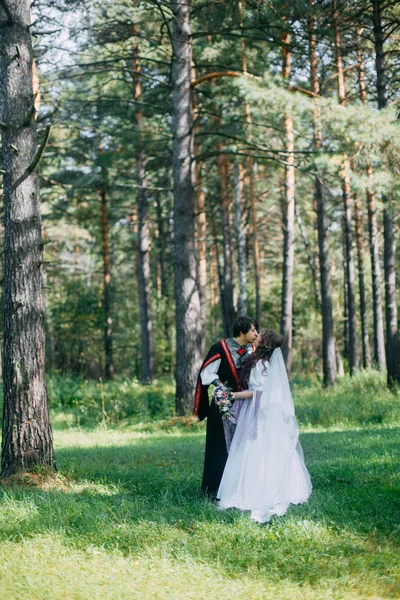 Fairy Tale Wedding Fairies Magicians — Stock Photo, Image