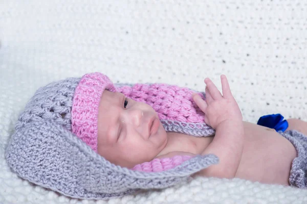 Newborn Girl Blanket — Stock Photo, Image