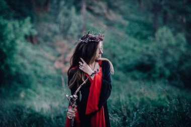 Ormanda peri masalı cadısı