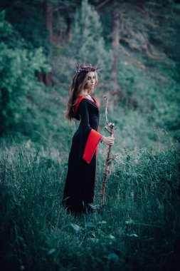 Ormanda peri masalı cadısı