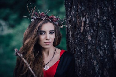 Ormanda peri masalı cadısı