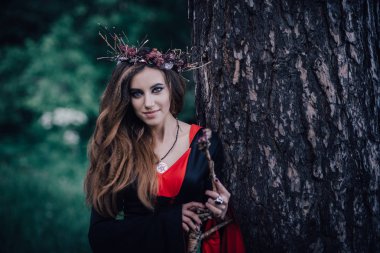 Ormanda peri masalı cadısı