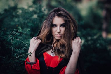 Ormanda peri masalı cadısı