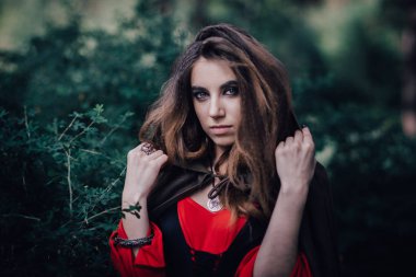 Ormanda peri masalı cadısı