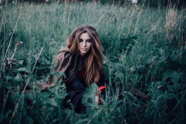 Ormanda peri masalı cadısı