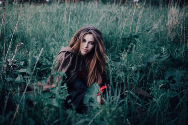 Ormanda peri masalı cadısı