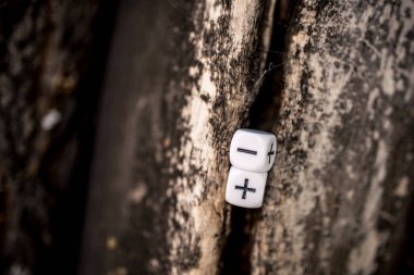 rol yapma ve masa oyunları için zar oynamak